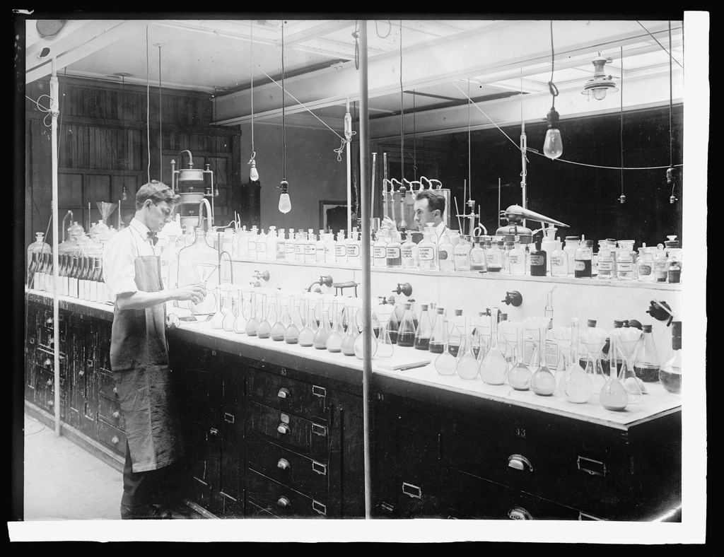 Treasury Dept. Chemical laboratory Internal